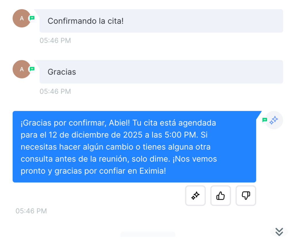 EXIMIA AI Chat